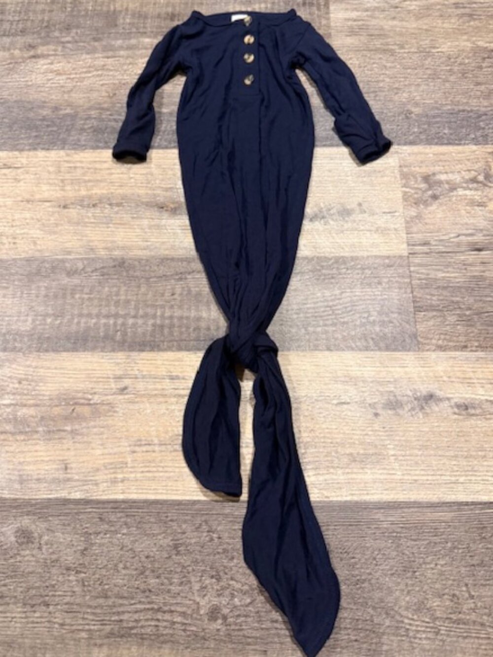 Lou Lou Company Newborn Knotted Gown